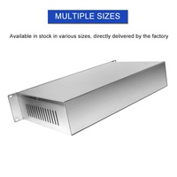 Boîtier de serveur en rack, châssis en aluminium sablé et brossé, boîtier de bureau 19 pouces 1U 2U 3U 4U, châssis de serveur en rack
