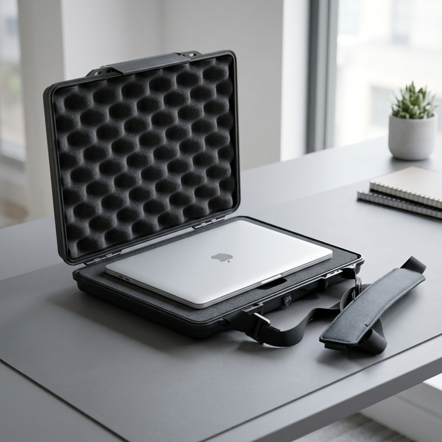 IP67 Laptop Box OEM ABS Material Waterproof Hard Plastic Instrument Case