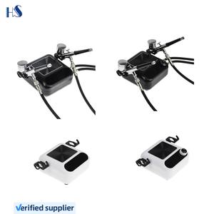 ชุดคอมเพรสเซอร์แอร์บรัชขนาดเล็กแบบมืออาชีพหัวลูกสูบทองแดง HS08AC-SK สำหรับทาสีเล็บแปรงอัดเค้กแบบมืออาชีพขนาดเล็ก - Product Image 3