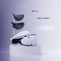 Coussinets arrière de remplacement pour casque PlayStationVR2 Elite, coussin arrière confortable pour console PSVR2, accessoires VR