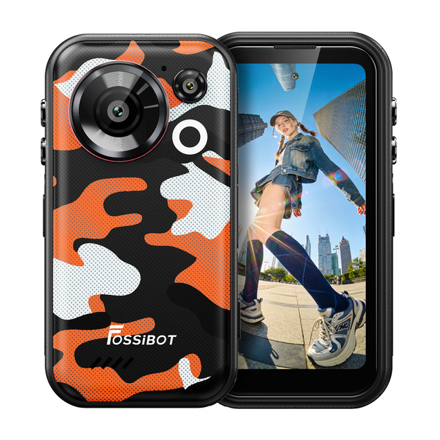 2026 New Model Fossibot F116 Pro Ultra-wide-angle Action Camera Rugged Smartphone Hong Kong