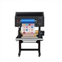 Nouvelle imprimante multifonctionnelle UV DTF et à plat A3 tout-en-un avec deux têtes d'impression et encre UV automatique