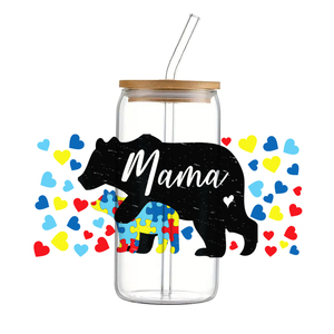 11x24cm Autism Pattern <strong>Printed</strong> UV DTF Transfers <strong>Stickers</strong> 16oz Cup Wraps No Heat Needed for <strong>DIY</strong> Cup <strong>Sticker</strong> - Product Image 6