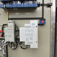 Module de relais de contrôle de niveau de liquide miniature RELETEK RD-LC5 AC220V 50/60HZ Affichage LED Montage sur rail DIN Haute puissance Scellé 8A