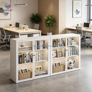 Armoire de classement en acier robuste moderne, pliable, avec étagères réglables, organisateur de rangement pour bureau, école, extérieur, cuisine, salle de sport, entrepôt - Product Image 3