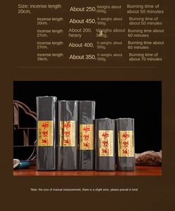 Bastoncini d'Incenso Neri Senza Fumo - Profumo di Carbone per Meditazione, Guarigione <span class=keywords><strong>e</strong></span> Regalo - Product Image 3