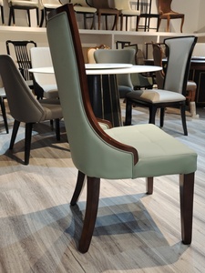 Chaises de salle à manger nordiques en <span class=keywords><strong>bois</strong></span> massif Restaurants de maison créatifs de mode moderne Tables et chaises d'hôtel Chaises de dossier - Product Image 6