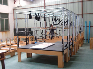 Venta al por mayor de fábrica: Equipo de fitness completo para gimnasio y hogar Reformer Full Trapeze BP-222 - Product Image 4