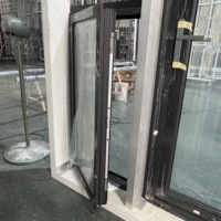 Proveedor de Ventanas de Aluminio para Proyectos de Eficiencia Energética/Ventanas Abatibles de Aluminio con Rotura de Puente Térmico para Casas y Villas