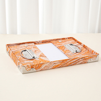 Carton pliable et empilable avec poignées et couvercle pour la maison bureau pépinière jouet Photos Solution de stockage décorative boîte à fichiers