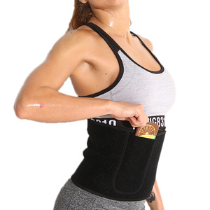 Sabuk peramping pinggang, sabuk pelatih pinggang dapat disesuaikan, pembentuk tubuh penurun berat badan, sabuk pelangsing pinggang Neoprene cepat keringat - Product Image 4