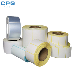 Étiquettes thermiques personnalisées OEM en rouleau, autocollantes, pour marque privée, solution de chaîne d'approvisionnement d'usine, exportation - Product Image 1