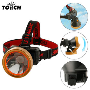 Lampe frontale <span class=keywords><strong>LED</strong></span> super lumineuse à charge <span class=keywords><strong>solaire</strong></span>, étanche IP65, rechargeable 90 °   Lampe frontale rotative pour la chasse - Product Image 1