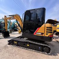 Excavator Mini Sany SY60C Pro Bekas Cat Asli Terawat Baik 6 Ton Sistem Hidrolik Stabil Efisiensi Tinggi