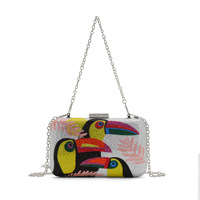 Pochette de soirée bordeaux en velours avec fermoir strass étincelant, sac de soirée formel
