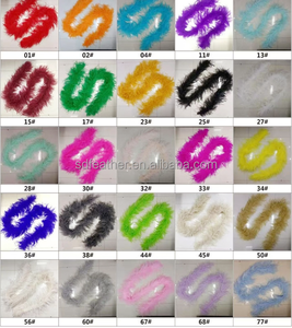 10ply-30ply Boas plumes d'autruche écharpe plume d'autruche Boa pour vêtement robe accessoire Performance fête décoration vêtements - Product Image 5