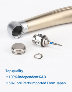 N-S-K Pa-na MAX Super Torque Drukknop Handstuk Lucht Turbine Anti-Retraction Tandheelkundig Hoge Snelheid Handstuk - Product Image 4