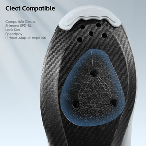 WEST <strong>BIKING</strong> Professional Road Cycling Lock <strong>Shoes</strong> Dual Dial Closure Breathable Stiff Sole Professional Racing Bike <strong>Clipless</strong> <strong>Shoes</strong> - Product Image 5