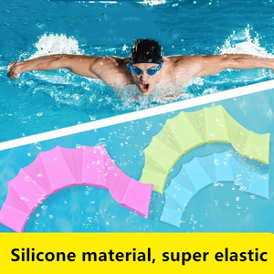 Nouvelles Palmes de Natation Professionnelles en Silicone Épaissies pour Entraînement – Couvre-Mains et Doigts pour Pagaie - Product Image 5