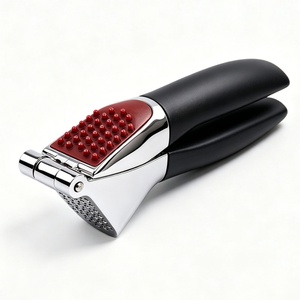 Heavy Duty Zinc Alloy Garlic Press Professional Mincer Crusher Kitchen Food Grade Manual Ginger Squeezer Multi-functional - Product Image 6