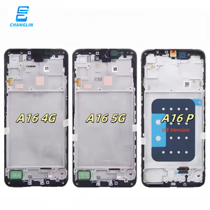Pantallas LCD para Teléfono Móvil <span class=keywords><strong>Samsung</strong></span> A16 4G 5G, Repuesto de Pantalla AMOLED con Marco para <span class=keywords><strong>Galaxy</strong></span> A16 4G, 1 Año de Garantía - Product Image 2