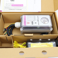 Émetteur radio industriel robuste à 4 boutons, simple vitesse, indice de protection IP67, arrêt d'urgence, anti-parasitage, pour pont roulant