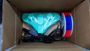 Brosse de nettoyage <span class=keywords><strong>pour</strong></span> panneaux solaires Multifit, nettoyeur solaire, brosse <span class=keywords><strong>à</strong></span> double tête au lithium, convient aux panneaux solaires <span class=keywords><strong>pour</strong></span> le nettoyage des batteries au lithium - Product Image 6