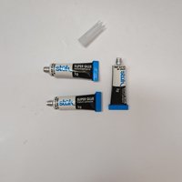 5 bâtonnets de colle liquide instantanée pour coller divers matériaux, 3g chacun, colle cyanoacrylate