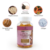 2023 Hot Bears Maca Ginger Bigger Butt Booster Lift Hip And Butt Élargissement Butt Enhancement BBL Gummies Pour Les Fesses