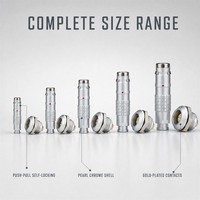 Connecteur circulaire mâle/femelle à poussoir-tirant, prise d'aviation 2 broches, série TT K OEM/ODM FGG EGG 0K