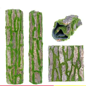 Fabriek direct Silk hand made Kunstmatige moss bark gras muur voor garden party bruiloft Decoratie