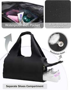 Muestra Gratuita de Bolsas Deportivas de Viaje para Hombre, Bolsas de Gimnasio para Baile, Bolsas Deportivas para Mujer, Bolsa de Yoga, Bolsos Personalizados - Product Image 2