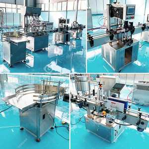 Línea de Máquinas Automáticas para Llenado y Tapado de Botellas de Agua, Aceite y Líquidos Corrosivos para Vidrio de Motor - Product Image 2