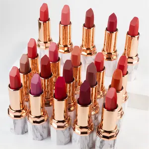 Fournisseurs <span class=keywords><strong>La</strong></span> mode produit cosmetique guangzhou rossetto rossetti personalizzati opachi rossetti Private Label trucco rossetto rebranding - Product Image 1