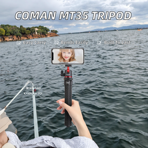 Trípode Flexible Tipo Pulpo <span class=keywords><strong>COMAN</strong></span> MT35 para Cámara de Video y Selfies, Compatible con Cámaras DSLR y Teléfonos Móviles, Fabricado en ABS+PC+Goma, Portátil - Product Image 2