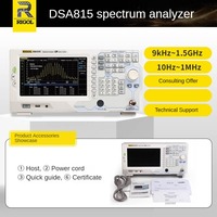 Analyseur de spectre numérique DSA815 à faible bruit, détection de signaux faibles, R&D électronique, tests RF, ingénierie de communication