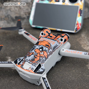 Sunnylife-accesorios para Mini <span class=keywords><strong>3</strong></span> pro, pegatinas coloridas impermeables a prueba de arañazos, película protectora de la piel para RC-N1/para DJI RC - Product Image 5