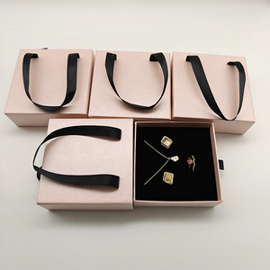 Exquisite <b>Small</b> Business Box | Embossed Jewelry <b>Drawer</b> Case | Quality Support - Product Image 5