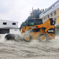 Loader Skid Steer SANY SS270V Efisiensi Tinggi Harga Terjangkau 4 Ton untuk Konstruksi & Pertanian