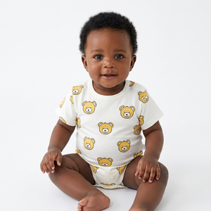 Fabricant de Combinaisons Bébé à Manches Longues, Fournisseur de Vêtements pour Bébés en Coton Biologique Personnalisé, Combinaison Bébé Garçon Fille 100% Coton - Product Image 1