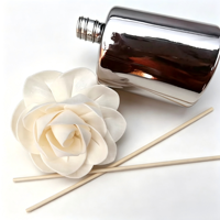 Diffuseur de fleurs en bois de Sola fait main, blanc, service de couleur personnalisée, décoration intérieure