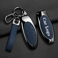 Étui de protection en cuir et alliage de zinc pour clé de voiture Bestune B70 B70S T55 T77 T99 M9 T33 E01, coque de clé télécommande, accessoires pour clés