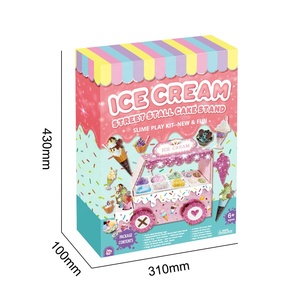Cadeau d'anniversaire et cadeaux de fête, jouets, slime non collant, kit de slime au beurre rose pour enfants, filles et garçons - Product Image 4