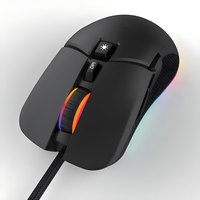 Souris de jeu filaire OEM RVB 2.4G Bt LED souris double mode pour bureau ordinateur portable souris ergonomique silencieuse USB Recarregavel