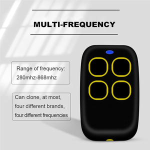 4-nút silicon Bàn phím cán màn trập cửa động cơ Transmitter với LED ánh sáng điều khiển từ xa cho nhà để xe Nhà Cán mã - Product Image 4