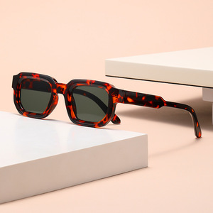 Nouvelles lunettes de soleil carrées rétro pour femmes, lunettes de soleil simples de luxe UV400, lunettes de soleil vintage à la mode pour femmes - Product Image 6