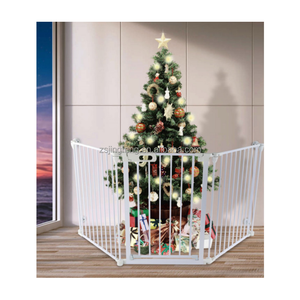 <span class=keywords><strong>Barrière</strong></span> de sécurité pliable à 5 panneaux en métal pour animaux de compagnie et <span class=keywords><strong>cheminée</strong></span> intérieure/extérieure garde de <span class=keywords><strong>cheminée</strong></span> pour enfants et animaux de compagnie - Product Image 5