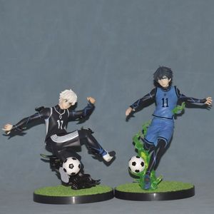 2 Styles 20CM <span class=keywords><strong>Blue</strong></span> <span class=keywords><strong>Lock</strong></span> Isagi Yoichi Nagi Seishiro Figurine <span class=keywords><strong>Anime</strong></span> PVC Figure - Product Image 2
