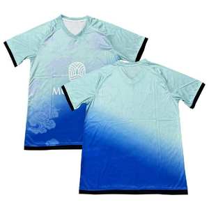 2526 cepat kering sublimasi dicetak Rumah kaus sepak bola pakaian sepak bola ukuran #10 Dias #<span class=keywords><strong>2</strong></span> Ashraf Afrika League pakaian olahraga pemain - Product Image 1