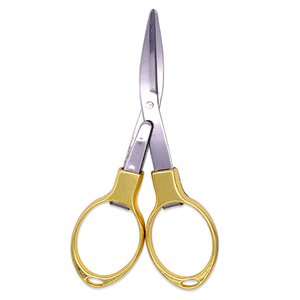 Kéo Câu Cá Bằng Đồng Gấp Gọn, Kéo Đánh Bắt Cá Màu Vàng Hồng Nhiều Màu - Product Image 5